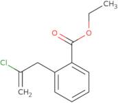 3-(2-Carboethoxyphenyl)-2-chloro-1-propene