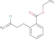 4-(2-Carboethoxyphenyl)-2-chloro-1-butene