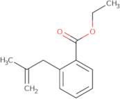 3-(2-Carboethoxyphenyl)-2-methyl-1-propene