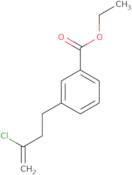 4-(3-Carboethoxyphenyl)-2-chloro-1-butene