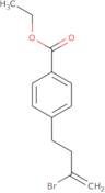 2-Bromo-4-(4-carboethoxyphenyl)-1-butene