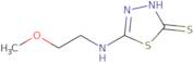 5-[(2-Methoxyethyl)amino]-1,3,4-thiadiazole-2-thiol