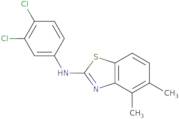 N-(3,4-Dichlorophenyl)-4,5-dimethyl-1,3-benzothiazol-2-amine