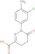 1-(3-Chloro-4-methylphenyl)-6-oxo-1,4,5,6-tetrahydropyridazine-3-carboxylic acid