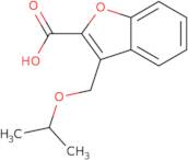 3-[(Propan-2-yloxy)methyl]-1-benzofuran-2-carboxylic acid