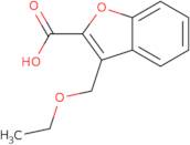 3-(Ethoxymethyl)-1-benzofuran-2-carboxylic acid