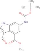 Methyl 6-N-Boc-amino-3-formyl-1H-indole-4-carboxylate