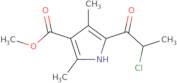 Methyl 5-(2-chloropropanoyl)-2,4-dimethyl-1H-pyrrole-3-carboxylate