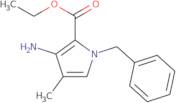 ethyl 3-amino-1-benzyl-4-cyano-1H-pyrrole-2-carboxylate