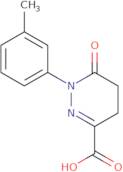 1-(3-Methylphenyl)-6-oxo-1,4,5,6-tetrahydropyridazine-3-carboxylic acid