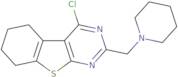 4-Chloro-2-(piperidin-1-ylmethyl)-5,6,7,8-tetrahydro[1]benzothieno[2,3-d]pyrimidine