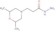 3-(2,6-Dimethylmorpholin-4-yl)propanehydrazide