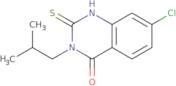 7-Chloro-3-(2-methylpropyl)-2-sulfanyl-3,4-dihydroquinazolin-4-one