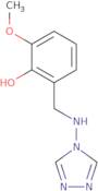 2-Methoxy-6-([1,2,4]triazol-4-ylaminomethyl)-phenol