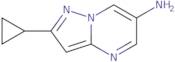 2-Cyclopropylpyrazolo[1,5-a]pyrimidin-6-amine