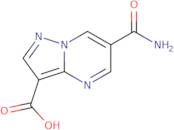 6-Carbamoylpyrazolo[1,5-a]pyrimidine-3-carboxylic acid