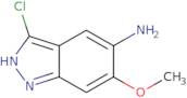 3-chloro-6-methoxy-1H-indazol-5-amine