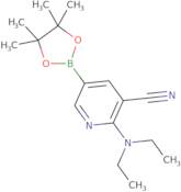3-Cyano-2-(diethylamino)pyridine-5-boronic acid pinacol ester