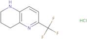 6-(Trifluoromethyl)-1,2,3,4-tetrahydro-1,5-naphthyridine hydrochloride