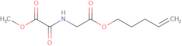 Methyl {[2-oxo-2-(pent-4-en-1-yloxy)ethyl]carbamoyl}formate