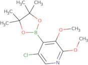 5-Chloro-2,3-dimethoxy-4-(4,4,5,5-tetramethyl-1,3,2-dioxaborolan-2-yl)pyridine