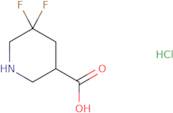 5,5-Difluoropiperidine-3-carboxylic acid hydrochloride