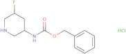 Benzyl 5-Fluoropiperidin-3-ylcarbamate Hydrochloride