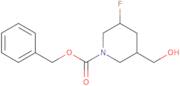 benzyl 3-fluoro-5-(hydroxymethyl)piperidine-1-carboxylate