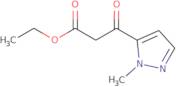 Ethyl 3-(1-methyl-1H-pyrazol-5-yl)-3-oxopropanoate
