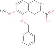 (S)-5-(Benzyloxy)-6-methoxy-1,2,3,4-tetrahydroisoquinoline-3-carboxylic acid