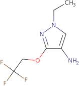 1-Ethyl-3-(2,2,2-trifluoroethoxy)-1H-pyrazol-4-amine