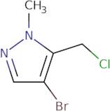 4-Bromo-5-(chloromethyl)-1-methyl-1H-pyrazole