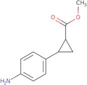 rac-Methyl (1R,2R)-2-(4-aminophenyl)cyclopropane-1-carboxylate