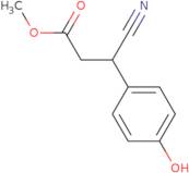 Methyl 3-cyano-3-(4-hydroxyphenyl)propanoate