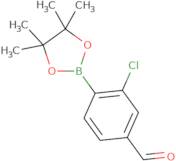 3-Chloro-4-(4,4,5,5-tetramethyl-1,3,2-dioxaborolan-2-yl)benzaldehyde