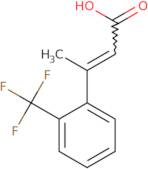 3-[2-(Trifluoromethyl)phenyl]but-2-enoic acid