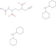 N-Acetyl-S-(2-cyanocarboxyethyl)-L-cysteine-d3 bis(dicyclohexylamine) salt