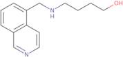 4-{[(Isoquinolin-5-yl)methyl]amino}butan-1-ol