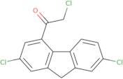 2-Chloro-1-(2,7-dichloro-9H-fluoren-4-yl)ethanone