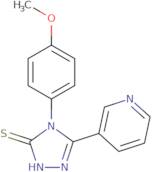 4-(4-Methoxyphenyl)-5-(pyridin-3-yl)-4H-1,2,4-triazole-3-thiol