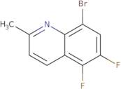 8-Bromo-5,6-difluoro-2-methylquinoline