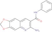 6-Amino-[1,3]dioxolo[4,5-G]quinoline-7-carboxylic acid phenylamide