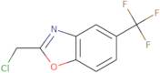 2-(Chloromethyl)-5-(trifluoromethyl)-1,3-benzoxazole