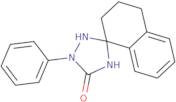 4'-Phenyl-3,4-dihydro-2H-spiro[naphthalene-1,2'-[1,3,4]triazolidine]-5'-one