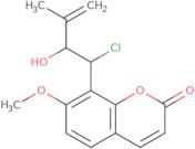 8-(1-Chloro-2-hydroxy-3-methylbut-3-enyl)-7-methoxycoumarin