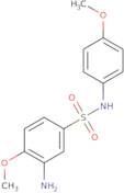 3-Amino-4-methoxy-N-(4-methoxyphenyl)benzene-1-sulfonamide