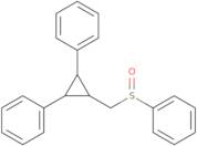 Trans-2,3-diphenylcyclopropylmethyl phenyl sulfide sulfoxide