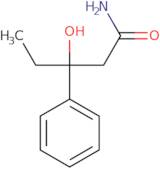 3-Hydroxy-3-phenylpentanamide