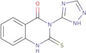 2-Sulfanyl-3-(4H-1,2,4-triazol-3-yl)-3,4-dihydroquinazolin-4-one