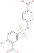 4-(4-Hydroxy-3-nitrobenzenesulfonamido)benzoic acid